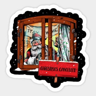 Christmas Cancelled Sticker